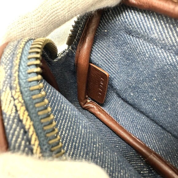 CELINE Blue Pouch - Picture 11 of 14